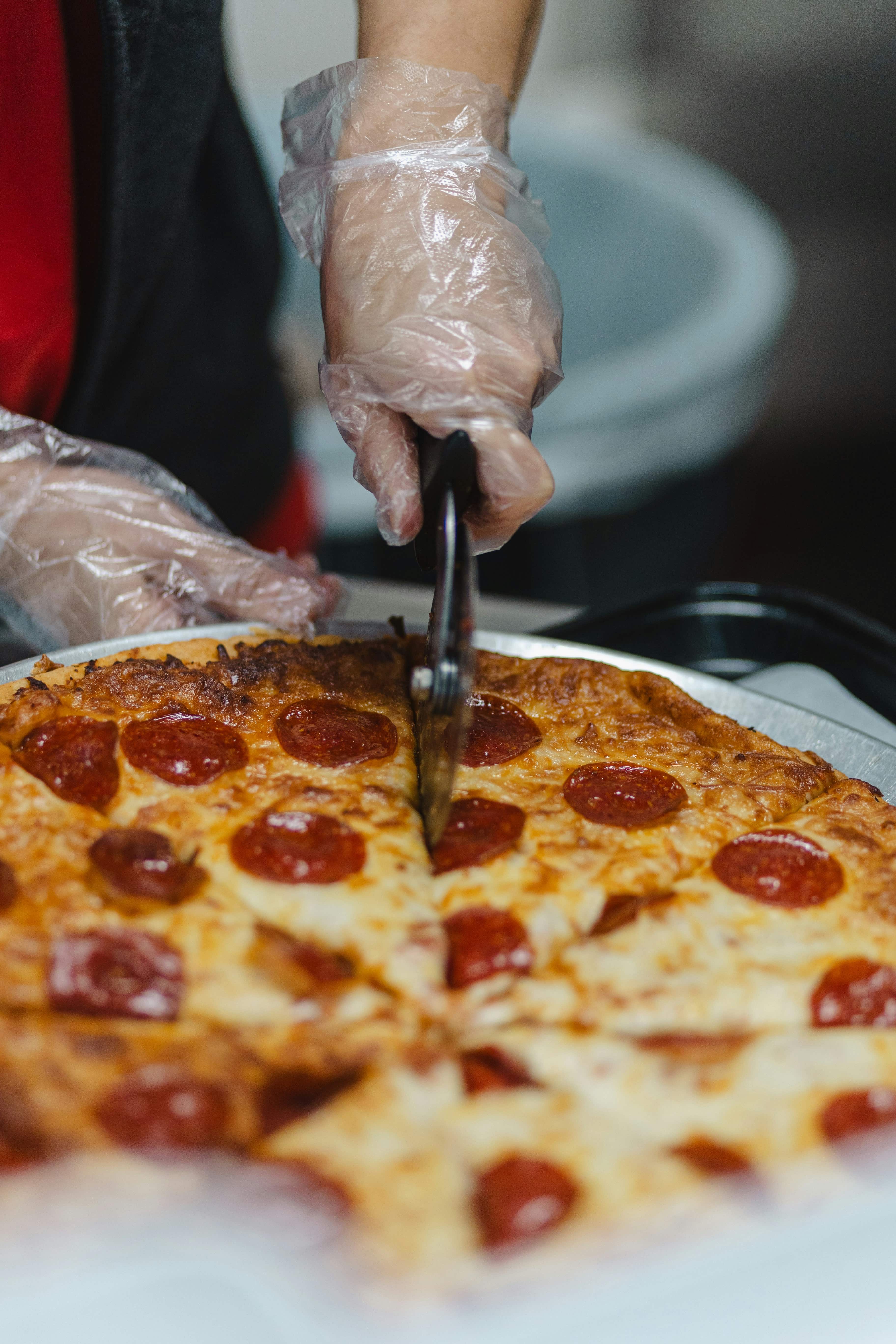 Delicious New York style pizza