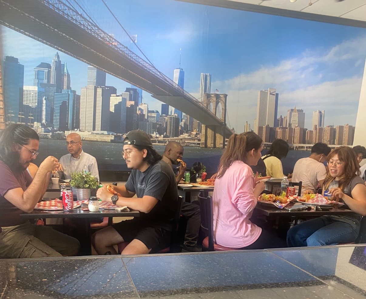 Early days in the restaurant business